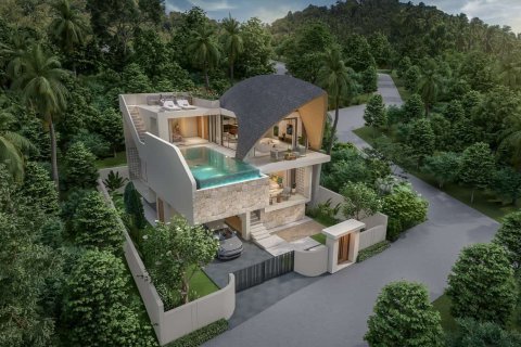 Chalet de 3 dormitorios en Ko Samui, Tailandia № 166352 - foto 3