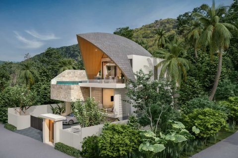 Chalet de 3 dormitorios en Ko Samui, Tailandia № 166352 - foto 2