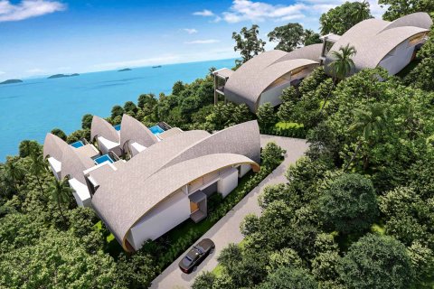 Chalet de 3 dormitorios en Ko Samui, Tailandia № 166351 - foto 13