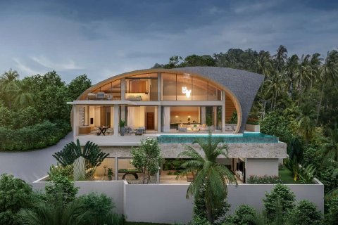 Villa in Ko Samui, Thailand 3 Schlafzimmer № 166351