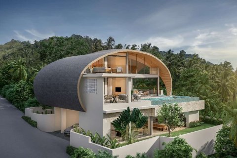 Chalet de 3 dormitorios en Ko Samui, Tailandia № 166351 - foto 2