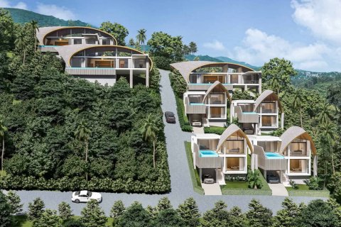 Chalet de 3 dormitorios en Ko Samui, Tailandia № 166351 - foto 12