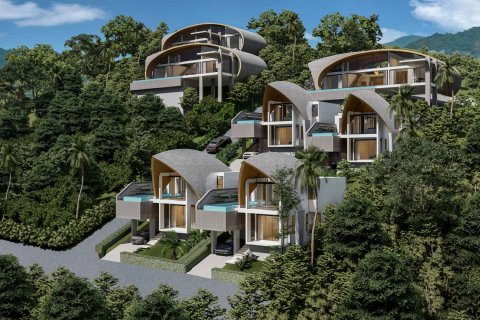 Chalet de 3 dormitorios en Ko Samui, Tailandia № 166351 - foto 11