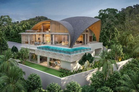 Chalet de 3 dormitorios en Ko Samui, Tailandia № 166351 - foto 8