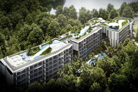 Condo à Phuket, Thaïlande, 1 chambre  № 203650