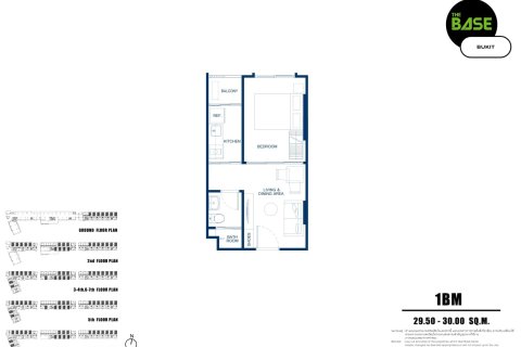 Condominio de 1 dormitorio en Kathu, Tailandia № 203654 - foto 16