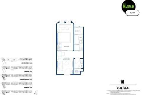 Condominio de 1 dormitorio en Kathu, Tailandia № 203653 - foto 17