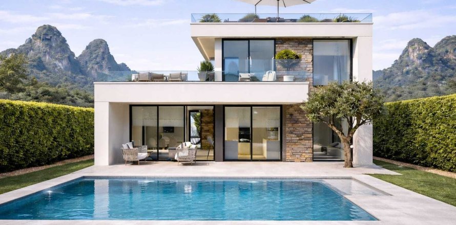 Chalet de 3 dormitorios en Krabi, Tailandia № 170477