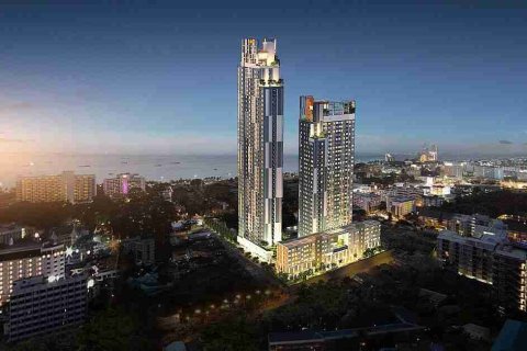 Condominio de 1 dormitorio en Pattaya, Tailandia № 208889 - foto 2