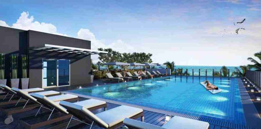 Estudio en el condominio en Pattaya, Tailandia № 208892