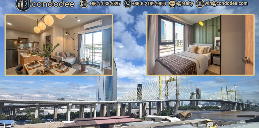 Condominio de 1 dormitorio en Sathon, Bangkok, Tailandia № 205728