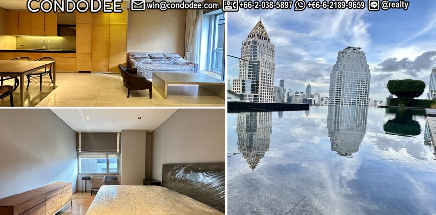 Condominio de 1 dormitorio en Sathon, Bangkok, Tailandia № 201003