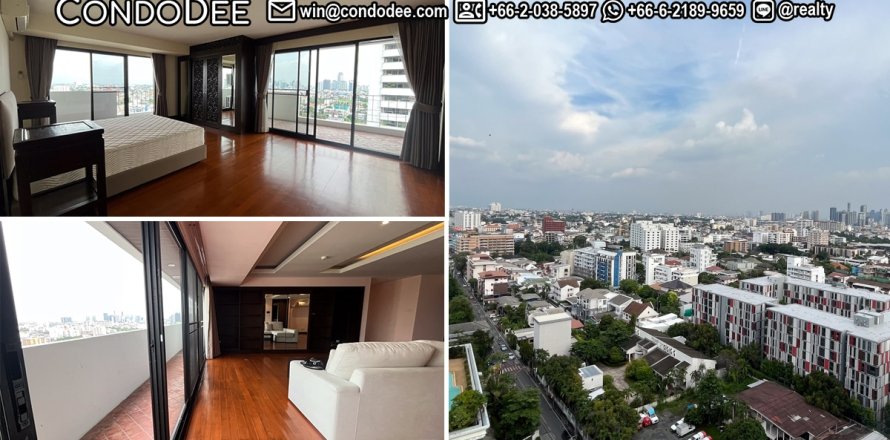 Condo à Watthana, Bangkok, Thaïlande, 3 chambres № 201007