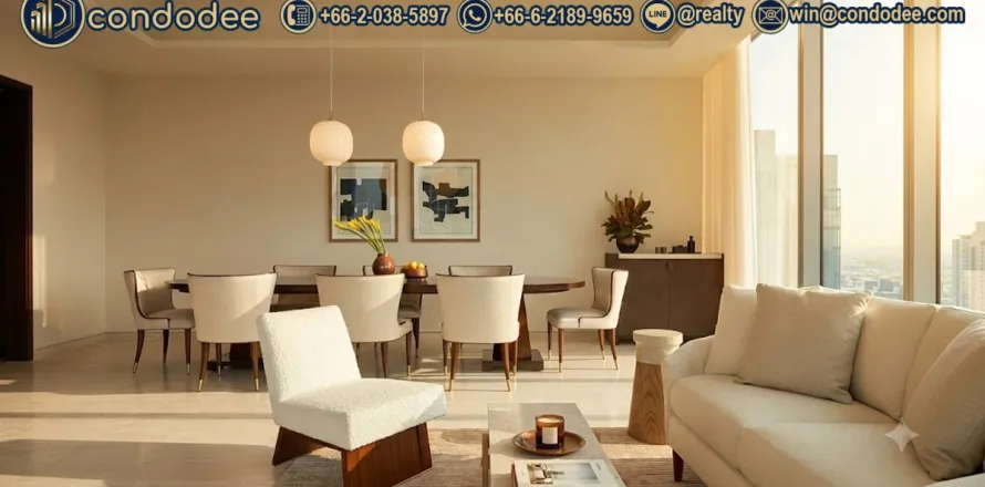 Condo à Bangkok, Thaïlande, 1 chambre  № 201002