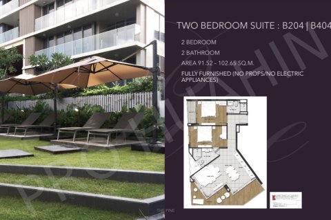 Apartment in Hua Hin, Thailand 2 bedrooms № 194842 - photo 4