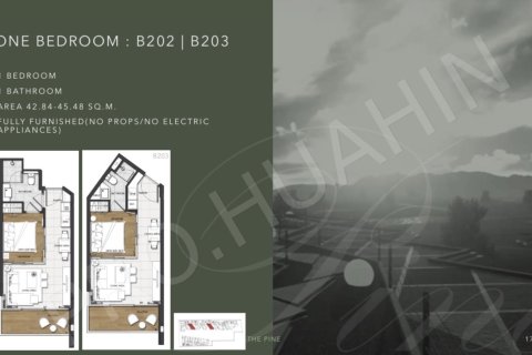 Apartment in Hua Hin, Thailand 1 bedroom № 194846 - photo 4
