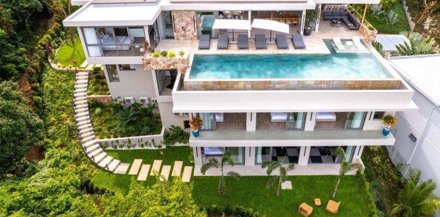 Chalet de 6 dormitorios en Ko Samui, Tailandia № 154623