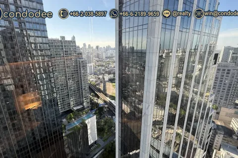 Condominio de 1 dormitorio en Watthana, Bangkok, Tailandia № 201378 - foto 8