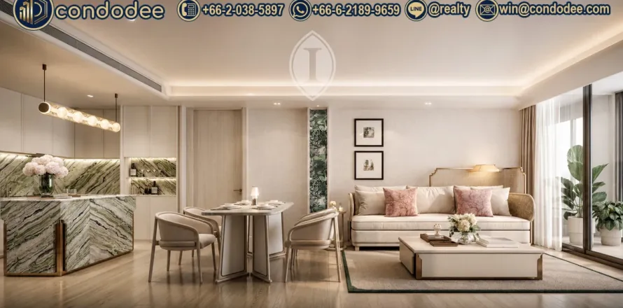 Condo in Bangkok, Thailand, 2 bedrooms № 201374