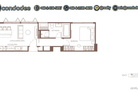 Condo in Watthana, Bangkok, Thailand, 1 bedroom № 201375 - photo 10