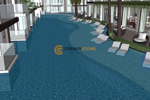 Condo sur Jomtien Beach, Pattaya, Thaïlande, 1 chambre  № 204891