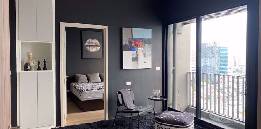 Condo à Huai Khwang, Bangkok, Thaïlande, 1 chambre № 47881
