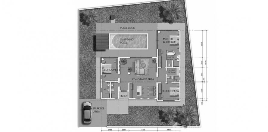 Sobre plano Verdant Residence Lamai en Ko Samui, Tailandia № 133115 - foto 1