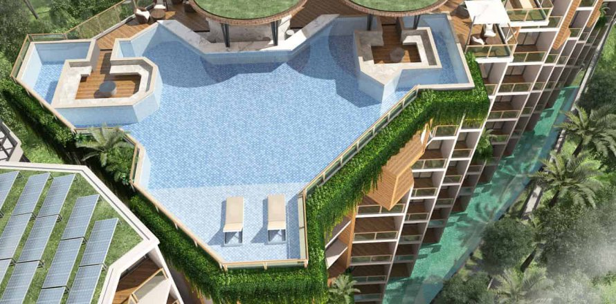 Condominio de 3 dormitorios en Surin Beach, Tailandia № 166895