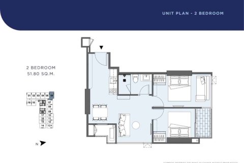 Condo in Pattaya, Thailand, 2 bedrooms № 165750 - photo 22