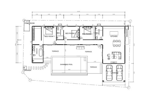 Chalet de 3 dormitorios en Hua Hin, Tailandia № 169813 - foto 19