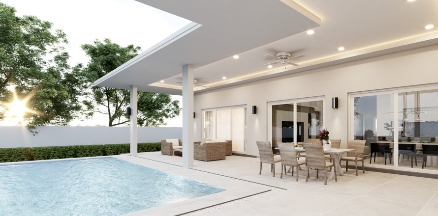 Chalet de 3 dormitorios en Hua Hin, Tailandia № 169810