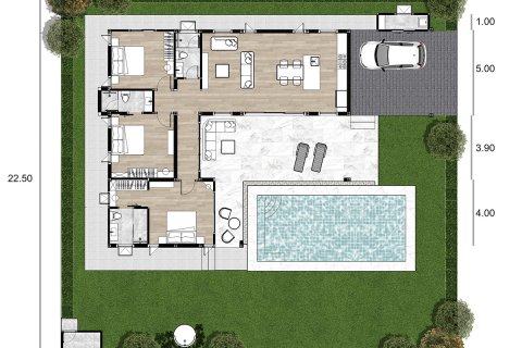Chalet de 3 dormitorios en Hua Hin, Tailandia № 169810 - foto 16