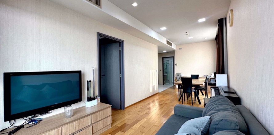 Condominio de 2 dormitorios en Khlong Toei, Bangkok, Tailandia № 62587