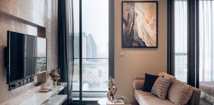 Condominio de 1 dormitorio en Watthana, Bangkok, Tailandia № 62586