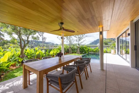 Chalet de 3 dormitorios en Phuket, Tailandia № 115423 - foto 8