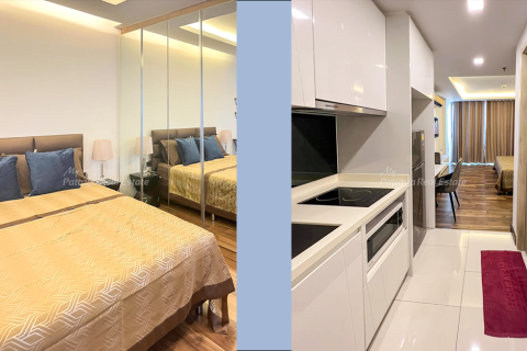 Estudio en el condominio en Bang Lamung, Tailandia № 205241