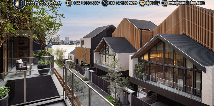 บ้านในสาทร, กรุงเทพฯ, ประเทศไทย 3 ห้องนอน № 152375