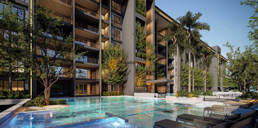 Estudio en el condominio en Jomtien Beach, Pattaya, Tailandia № 117115