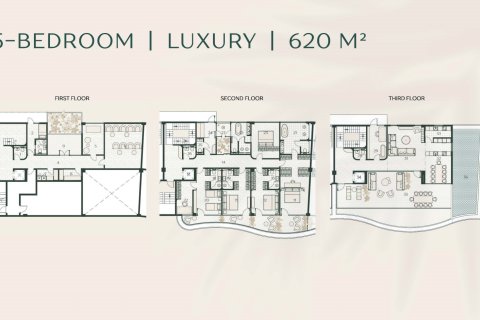 Condominio de 5 dormitorios en Layan Beach, Tailandia № 165739 - foto 10