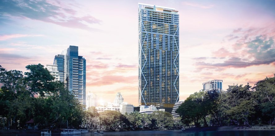 Condominio de 1 dormitorio en Bangkok, Tailandia № 165735