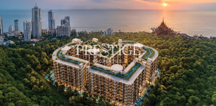 Condominio de 2 dormitorios en Pattaya, Tailandia № 208975