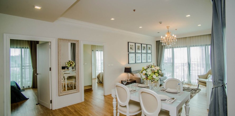 Condominio de 2 dormitorios en Bangkok, Tailandia № 66612