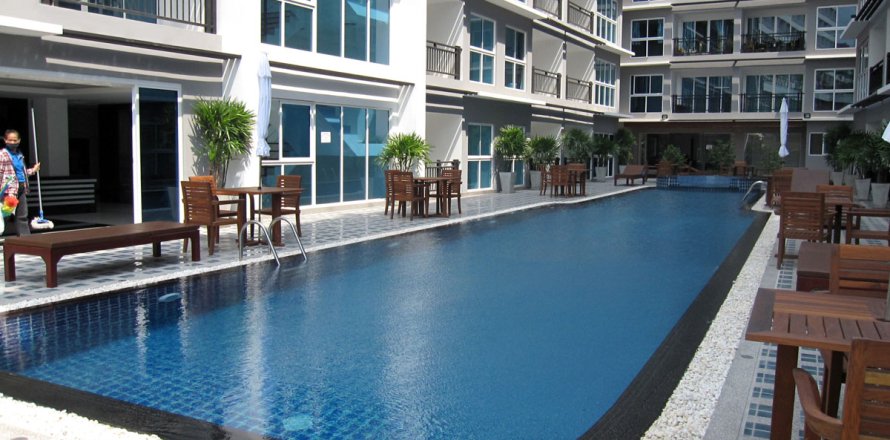 Estudio en el condominio en Pattaya, Tailandia № 204498