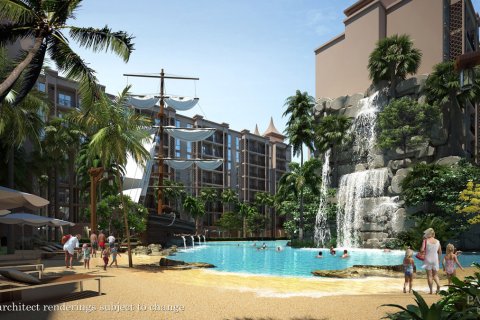 Condominio de 1 dormitorio en Jomtien Beach, Pattaya, Tailandia № 204496 - foto 3