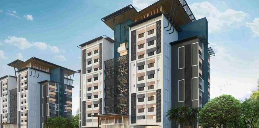 Condominio de 1 dormitorio en Bangkok, Tailandia № 208647