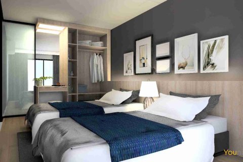 Condominio de 1 dormitorio en Bangkok, Tailandia № 208647 - foto 4