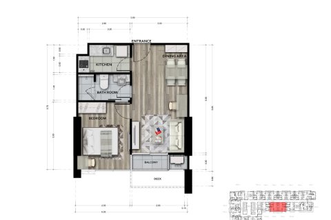 Condominio de 1 dormitorio en Bangkok, Tailandia № 165010 - foto 13