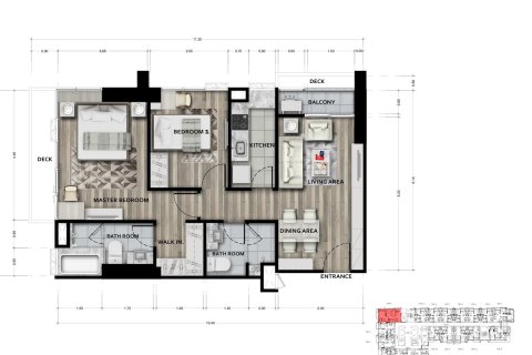 Condominio de 2 dormitorios en Bangkok, Tailandia № 165006 - foto 13