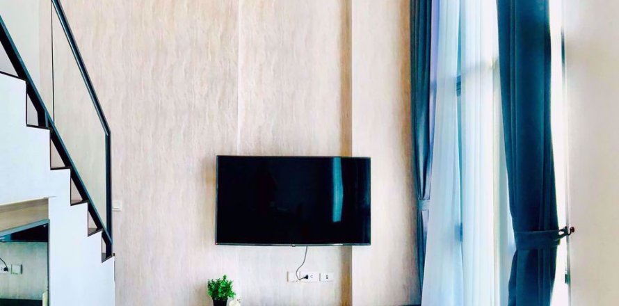 Dúplex de 1 dormitorio en Watthana, Bangkok, Tailandia № 47517