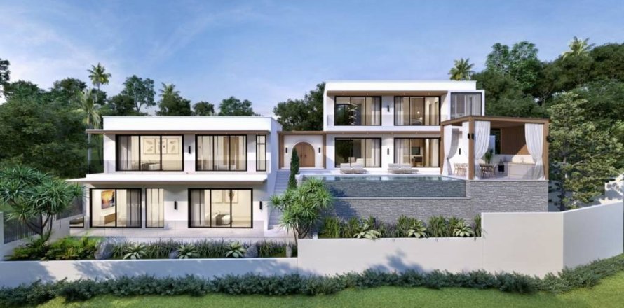 Chalet de 4 dormitorios en Surat Thani, Tailandia № 159943